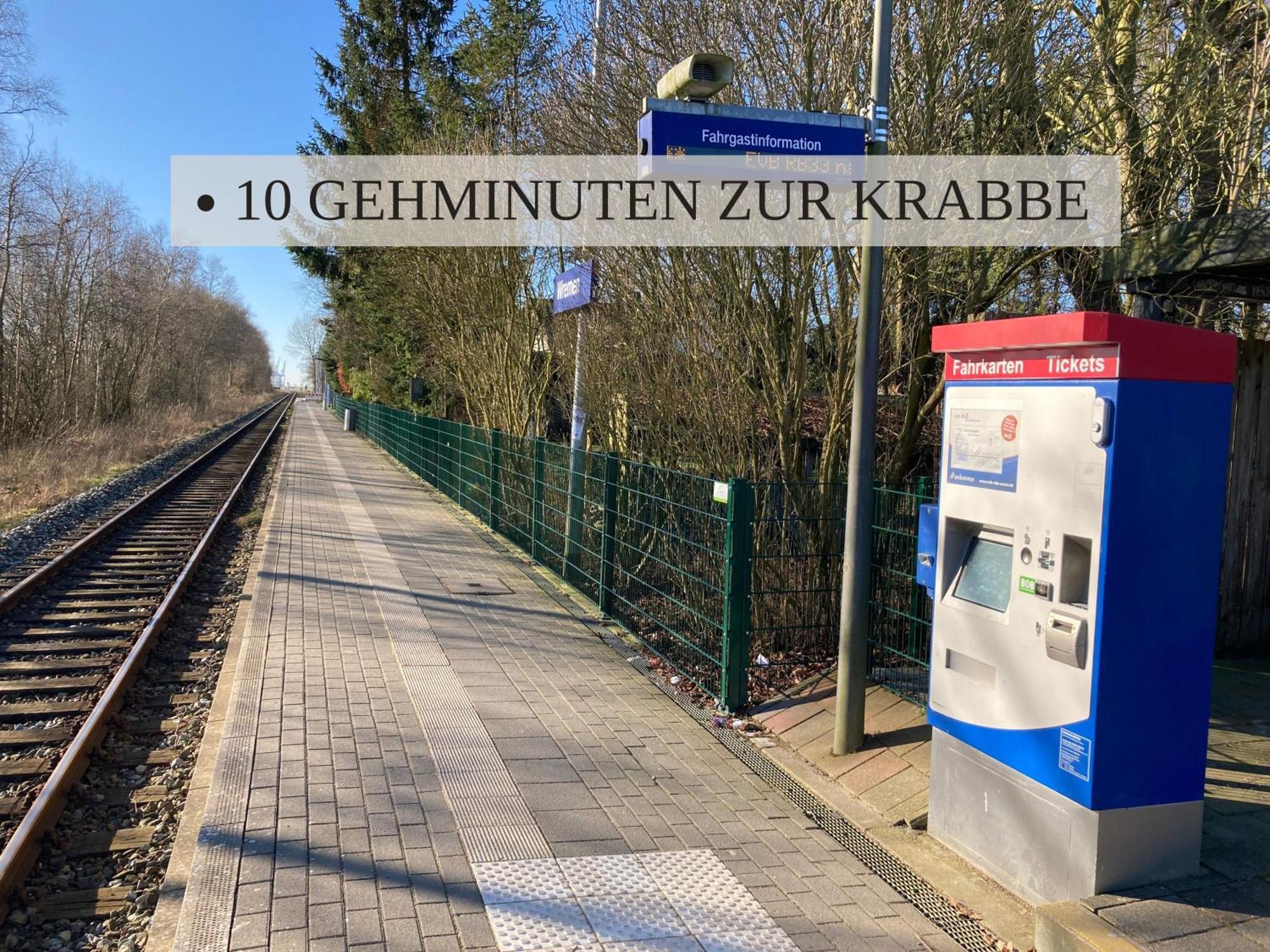 Haus Krabbe Apartments Mit Doppelbetten, Fuer 1-2 Personen, Hunde Kostenfrei Willkommen, Kostenfreier Parkplatz, Zwischen Bremerhaven Und Cuxhaven Gelegen Wremen Luaran gambar