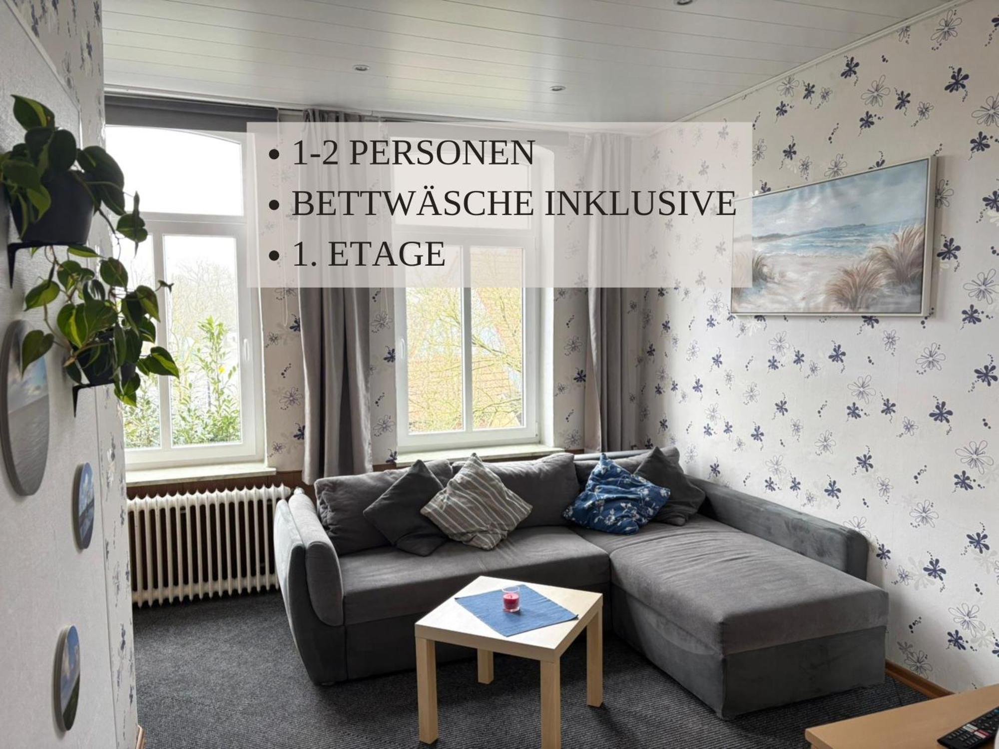 Haus Krabbe Apartments Mit Doppelbetten, Fuer 1-2 Personen, Hunde Kostenfrei Willkommen, Kostenfreier Parkplatz, Zwischen Bremerhaven Und Cuxhaven Gelegen Wremen Luaran gambar